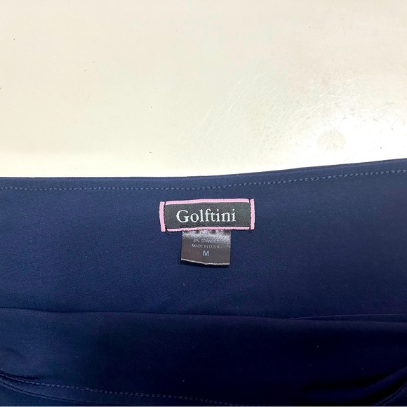 Golftini Navy stretch “Take A Chance” pull on skort size M - Picture 2 of 7